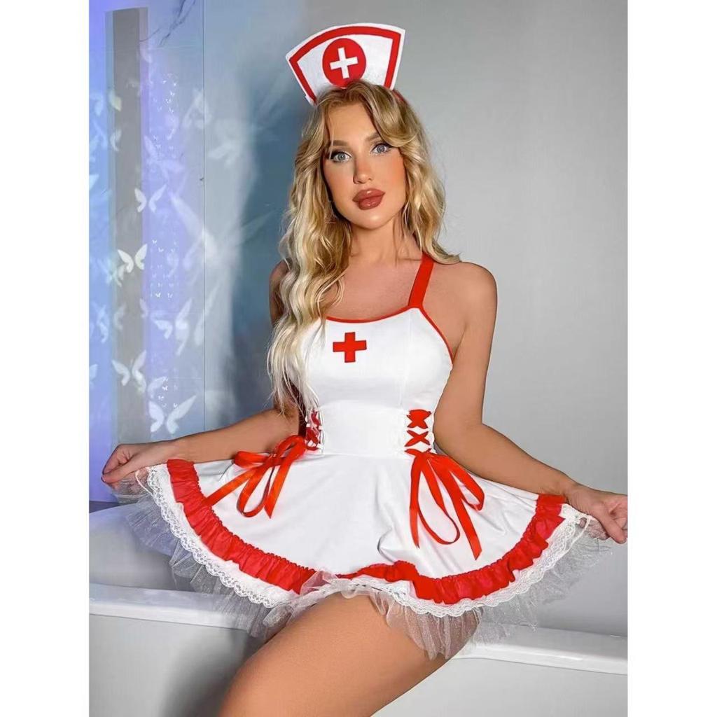 European & American Sexy Role-Playing Lingerie: Nurse Costume