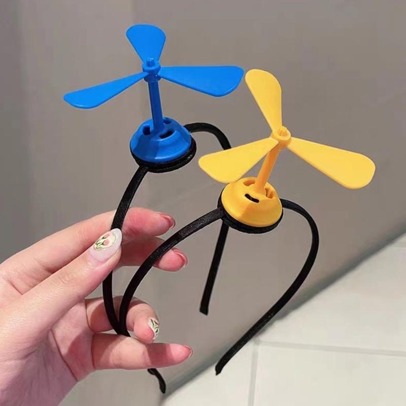 10 Piece Windmill Hairband Soft Lightweight Headwear For Sports Daily Use Comfortable Hairband for Children Adults