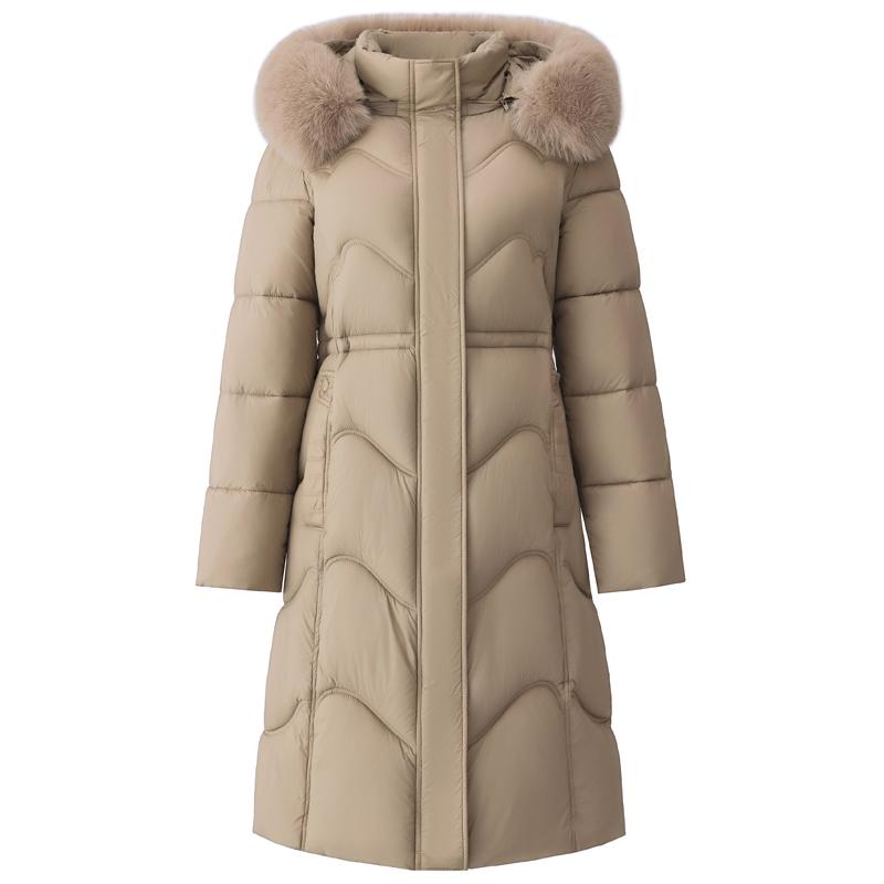 Winter Women's Jackets Hooded Loose Thick Warm Long Parkas Middle Age Female Coat