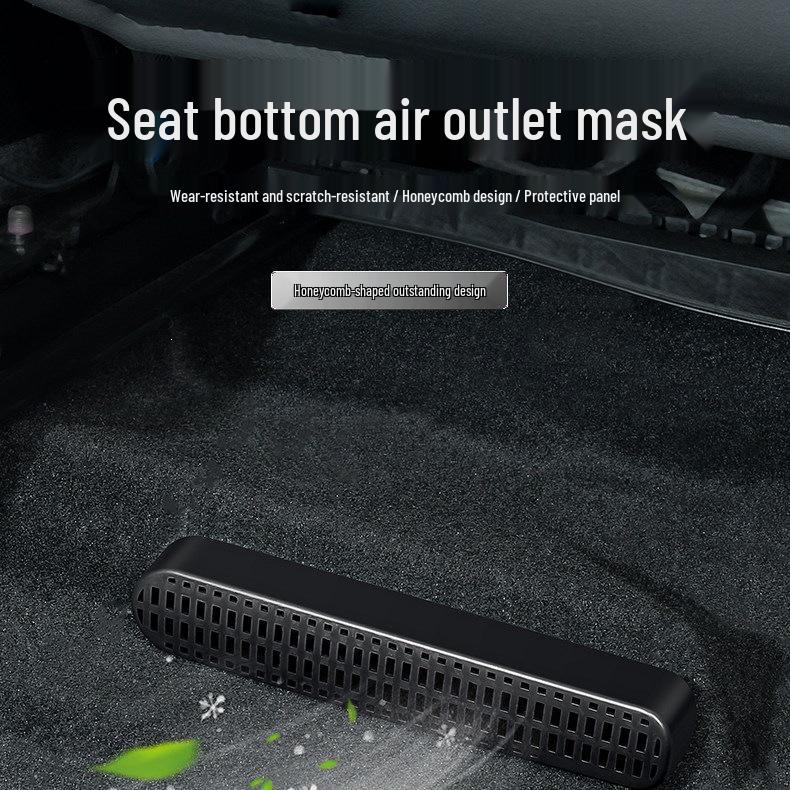 Applicable Equation Leopard Titanium Rear Air Vent Dust Cover - 3-Seater Interior Modification.