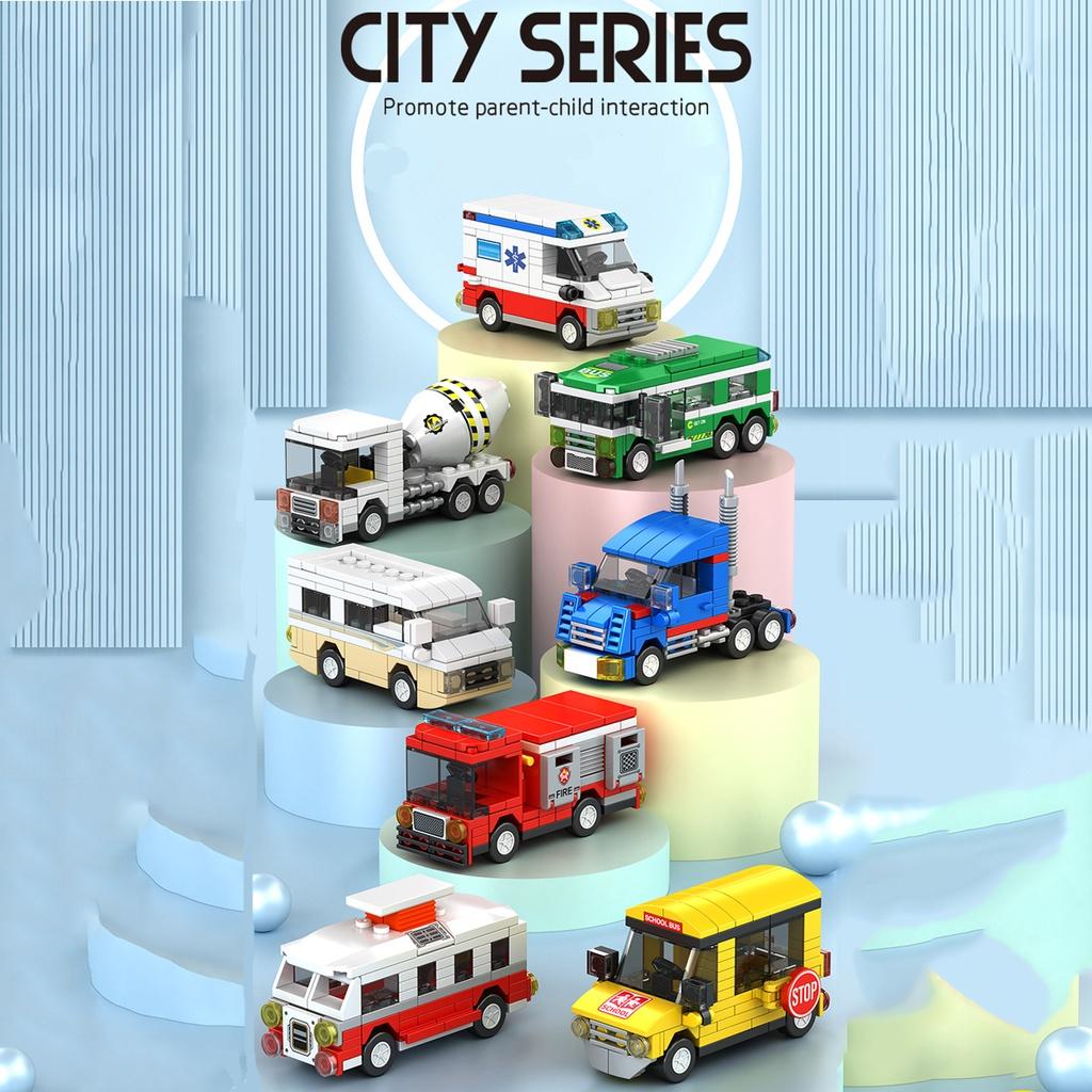 Brand New Compatible Building Blocks For Lego City Vehicles Perfect For Boys' Gift