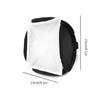 23cm Plastic Pure White Portable Folding Flash Light SLR Camera Softbox Photography Fill Light Cover