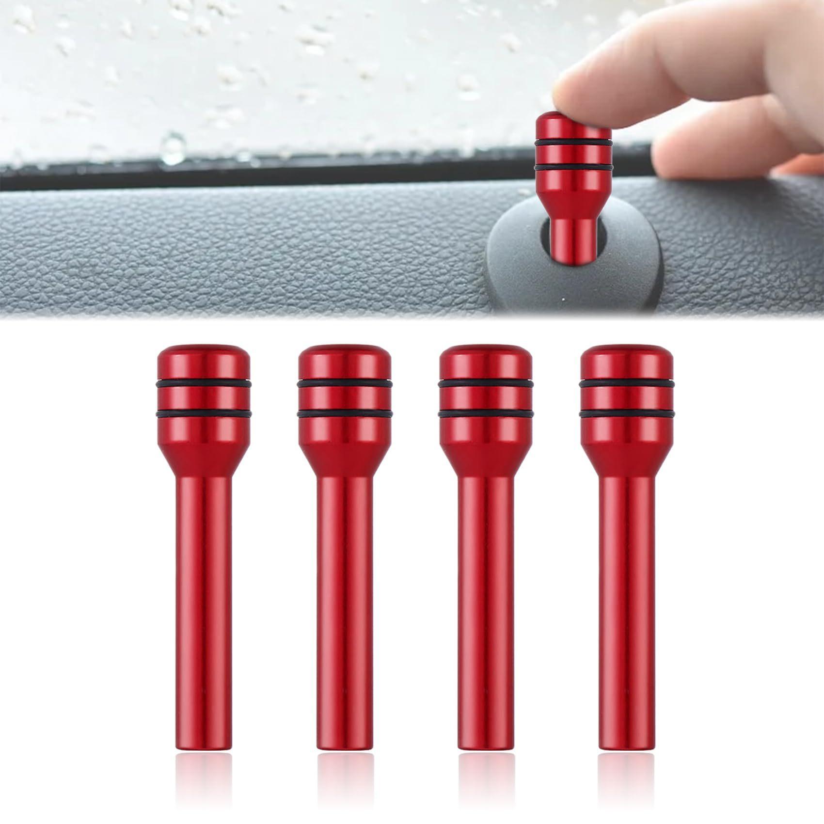 

1 2 49mm Universal Car Truck Interior Door Lock Knob Pull Pins Aluminum Alloy Auto Car Security Door Lock Pins Knob One Size