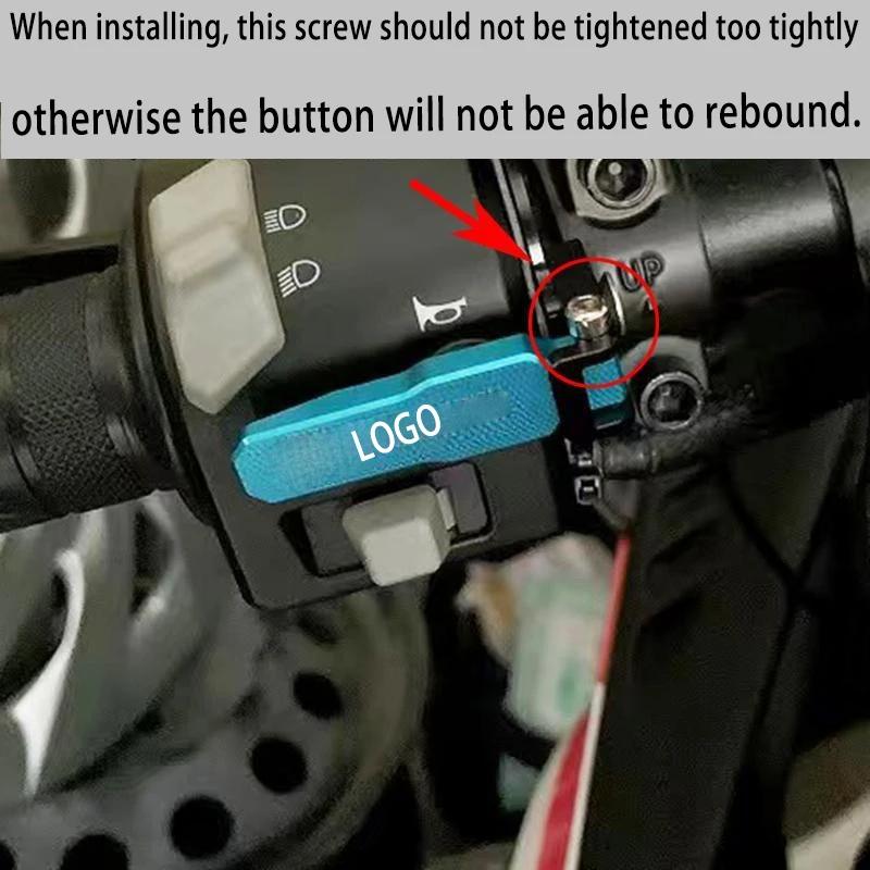 

Motorcycle Switch Button Cover Horn Button Shell Extension Button Bracket For Gas Gas Motorcycle Accessories