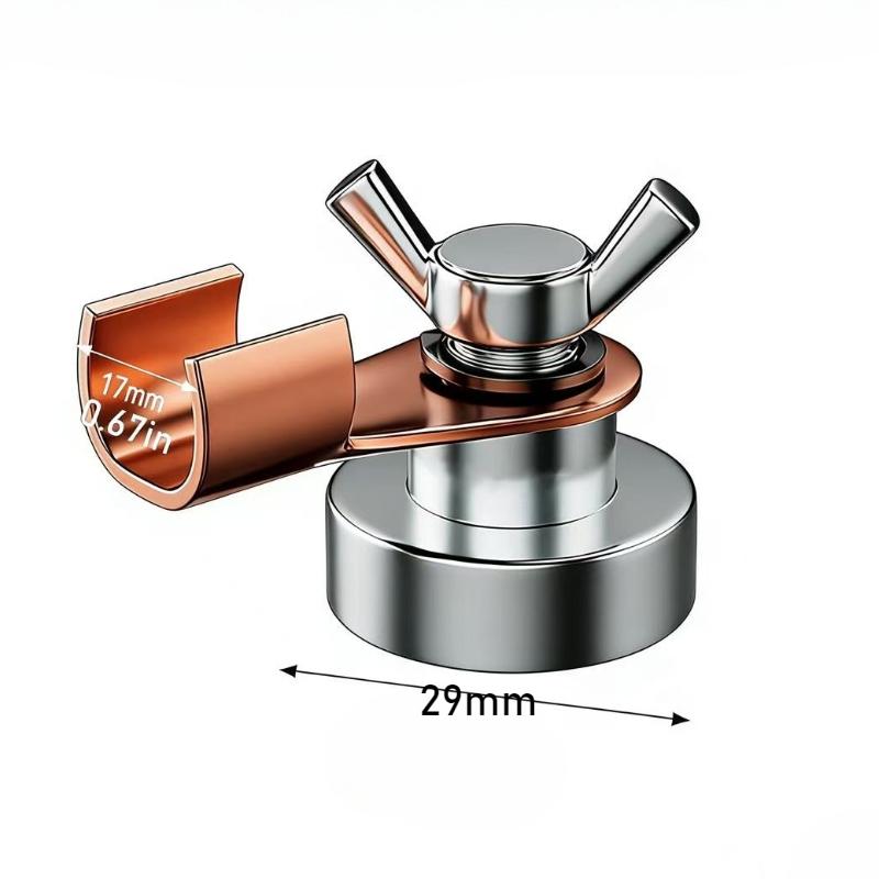 Kraftig magnetisk jord för svetsning - 1 st Stark magnetisk jordningsverktyg, Viktigt svetsverktyg för säker anslutning