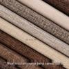 Coarse Plain Linen Fabric: Soft Upholstery, Car Seat, Chair Cushion, Tablecloth, Imitation Linen Cover