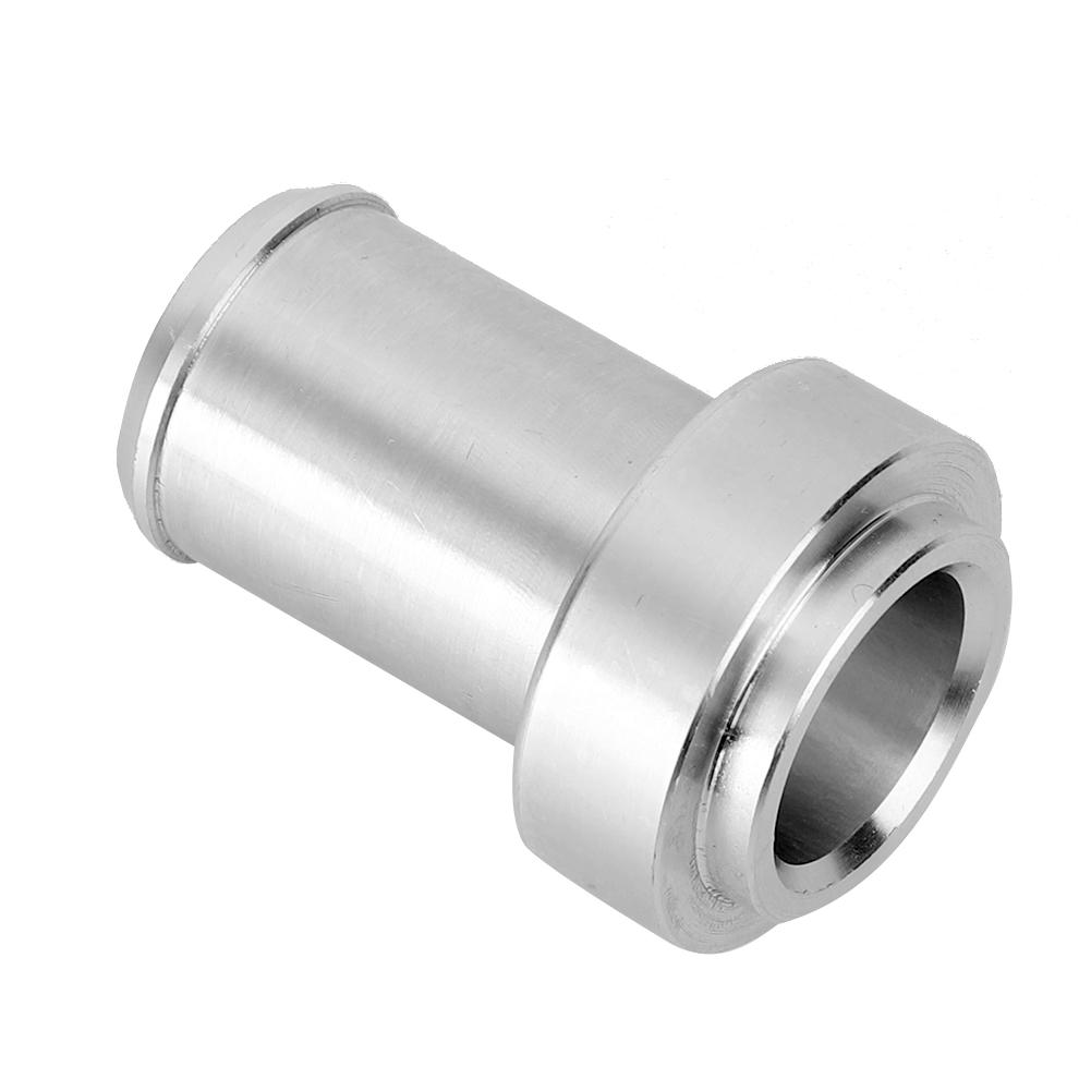 3/4in Aluminum Alloy Hose Barb Nipple Fitting Bung Connector for Fuel Oil Gas
