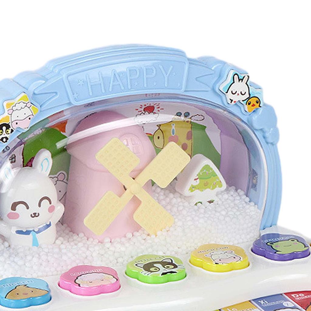 Baby Interactive Animals Toy with Music Montessori Toys, Portable Early Education Toys for Kids