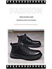 Herren 2023 Herbst/Winter High-Top Baumwolle Martin Stiefel: Stilvolle, Warme, Retro Leder Arbeitsschuhe