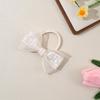 Soft Baby Nylon Headband Lace Bow Ponytail Hair Tie Bowknot Hair Bands  For Baby Girls Children