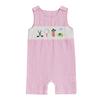New Baby Boy Romper Cute Embroidered Sleeveless Buttons Short Jumpsuits 2026 Summer Toddler Overalls 0-18M