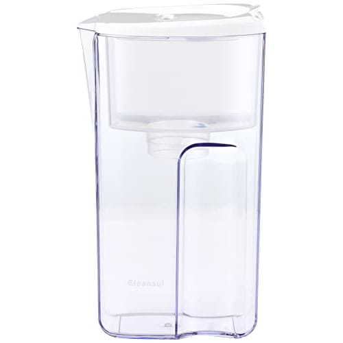 Cleansui Water Purifier, Pot-Type, Includes 1 Cartridge, Main Unit CP405-WT, Filtered Water Capacity: 1.4L, Total Capacity: 2.2L, Medium Capacity Mode