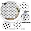 Tende da Bagno Stile Moderno Retrò Tenda Doccia a Pois con Ganci, Tenda da Bagno in Tessuto Impermeabile, Tende Facili da Installare per Decorazione Vasca da Bagno di Casa,