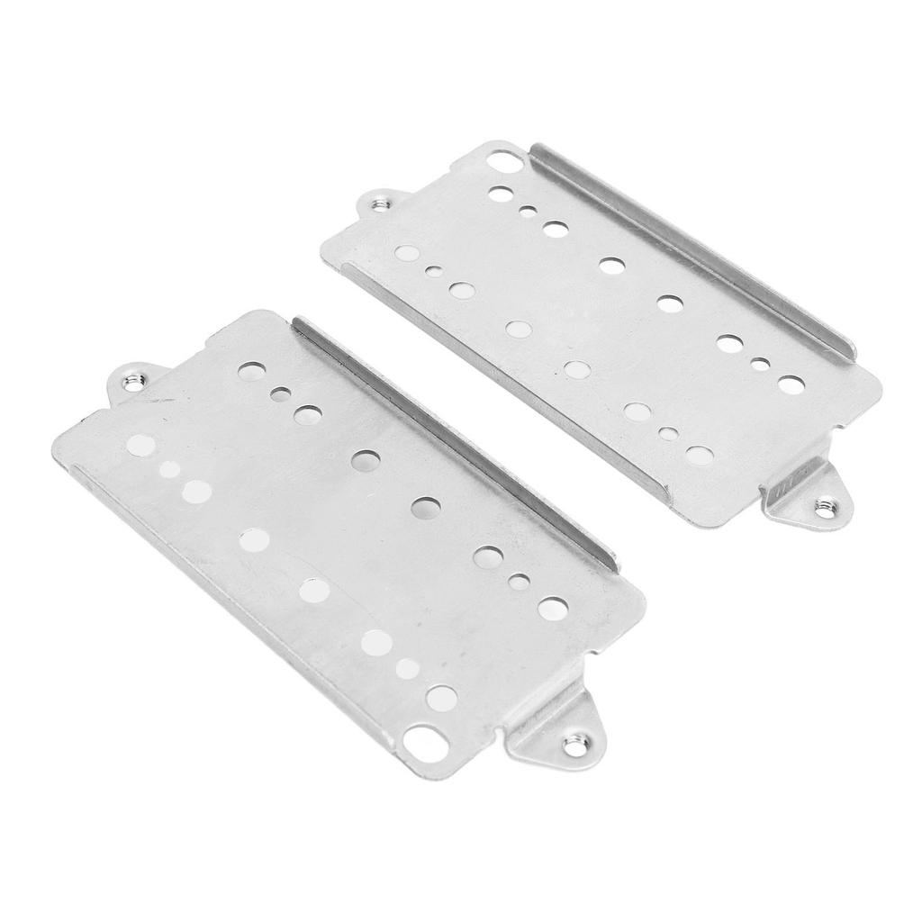 2Pcs Guitar Neck Bridge Pickup Base Plate Robust Exquisite Craftsmanship Pickup Baseplate