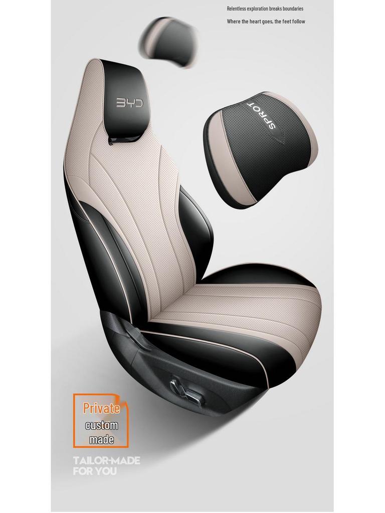 Dolphin Leather Car Seat Cushion for Left & Right-Hand Drive