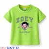 KPop Demon Hunters Children's cartoon print T-shirt