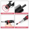 2.4-6.4mm Electric Rivet Nut Adapter Automatic Riveting Nail Cordless Riveting Tools with Wrench and Handle