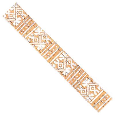 MegaCréa DIY - Cork Ribbon Silver Patterns 2.5 Cm 2 M