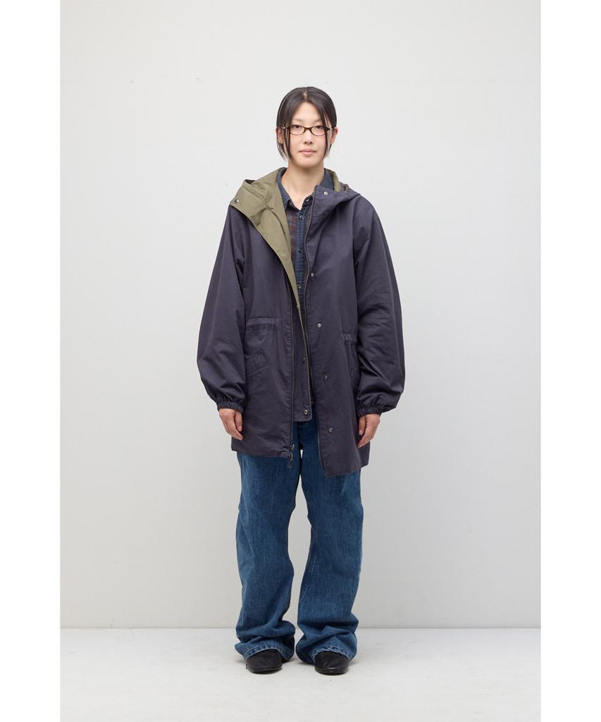 HATCHINGROOM Reversible Parka Khaki/Navy