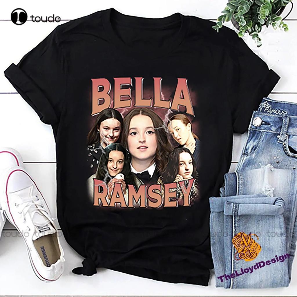 Bella Ramsey TShirt The Last Of Us Shirt Bella Ramsey Unisex TShirt WorkShirt Funny Art Streetwear Cartoon Tee Custom Gift