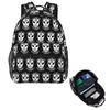 Ringer Rey Mysterio Schülerrucksack Schultasche Wander-Tagesrucksack für Damen Herren Mode Bücherrucksack Umhängetaschen