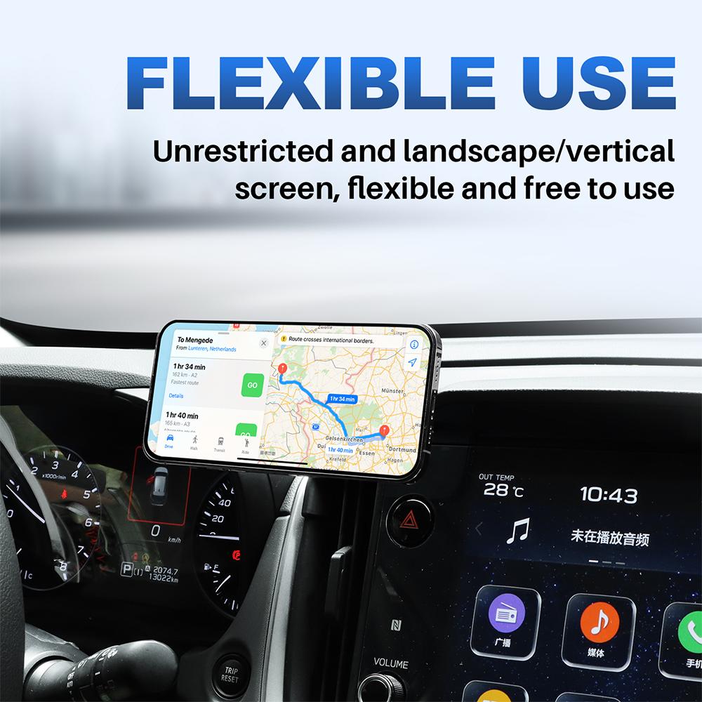 Car Magnet Gravity Phone Holder for Subaru Crosstrek Impreza 2024 2025 Levorg WRX 2022-2024 2025 Mobile Telephone Stand Bracket