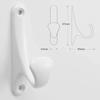 2/6/10pcs White Cabinet Handles & Knobs - Aluminium Alloy Modern Furniture Hardware for Kitchen/Closet/Cupboard/Drawer