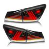 1 Pair Car LED Tail Lights Left Right Dynamic Turn Signal Rear Brake Lamps Fit For IS250 IS350 XE20 2006 to 2013