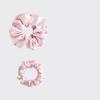 1/2pcs Women's French Satin Elegant Casual Large and Small Intestine Hair Circles Valentine's Day Gift Girls Hair Accessories