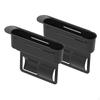 Gap Organizer, 2 Pack Adjustable Universal Easy Install Storage Box for Small Items.
