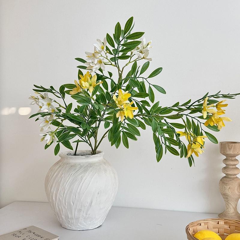 Artificial Plants Flowers Decoration Outdoor Home Garden Fake Plant Ornament Artificial Flowers For Vases Accessories Room Decor