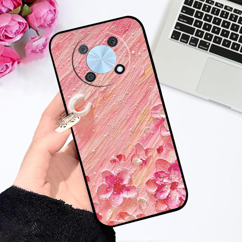 For Huawei Nova Y90 Case CTR-LX1 Cartoon Painted TPU Silicone Phone Cover For Huawei Enjoy 50 Pro Nzone 50 Pro Shockproof Bumper