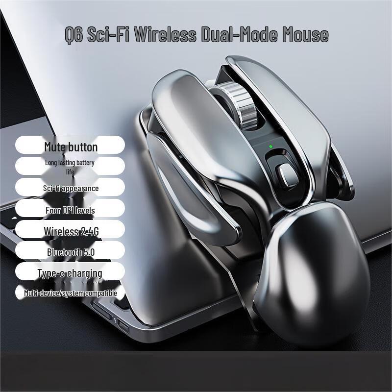

Zhanwei Q6 Dual-Mode Wireless Mouse