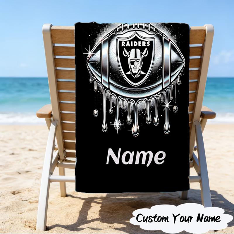 1PC Custom Name Beach Towel Rider's Shield Emblem Beach Towel, Suitable for Camping, Travel, Beach Accessories, Super Absorbent, Family Gift
