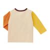 MIKI HOUSE HOT BISCUITS Long Sleeve T-Shirt, Boys and Girls, Baby Clothing, Ivory, 100cm, 73-5202-683