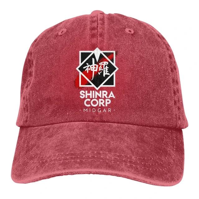 Shinra Corp - Midgar Baseball Cap Unisex Caps colors Women Summer Snapback Final Fantasy Role playing video game series Caps One Size