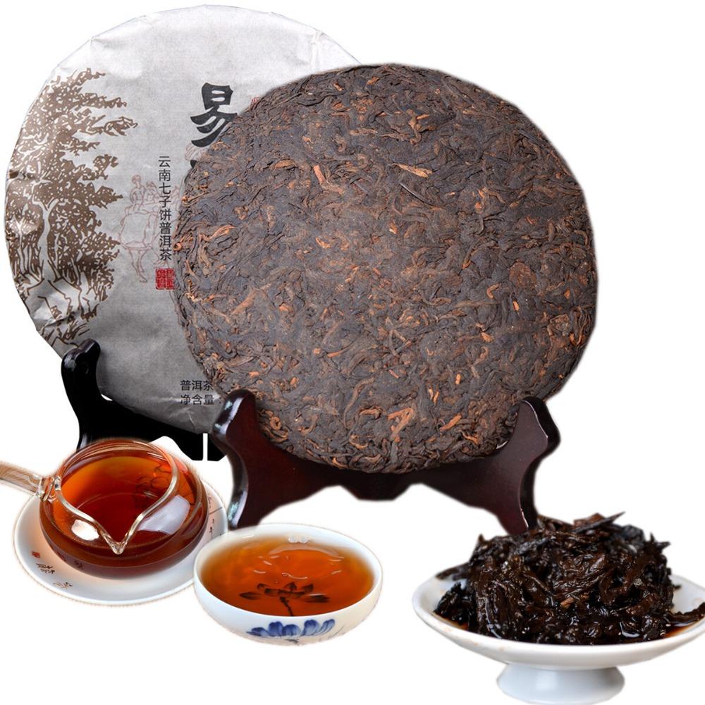 Puer Cooked Tea Cake 357g Yunnan Ripe Pu Erh Chinese Collection