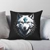Wolf Geralt Of Rivia Square Pillowcase Polyester Linen Velvet Printed Zip Decorative Sofa Seater Cushion Cover Wholesale