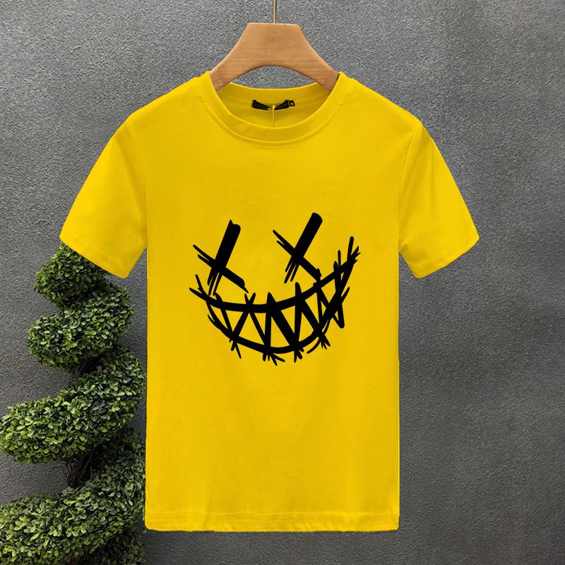 DesignFace For Men's T-shirt Cotton High Quality Creativity Print 2yk Luxury Brand Summer Tees Brand Tops Unisex Oversized S-7XL