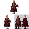 Halloween Child Vampire Costume For Kids With Spandex Fabric For Stage Performance