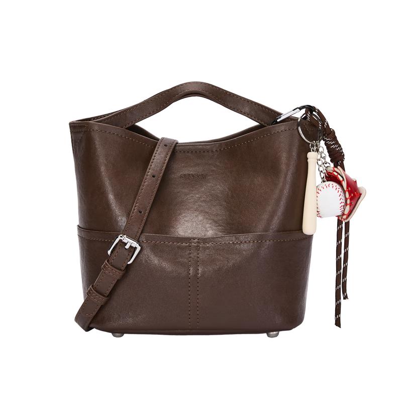 Saturday Women s Soft Bucket Crossbody Bag