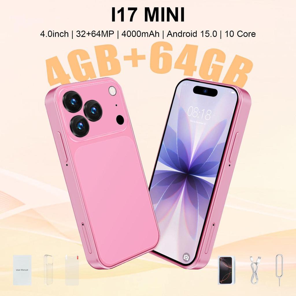 2024 i17 Mini Android Smartphone 4+64GB