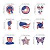 American Independence Day Wooden Star Pendant Decoration