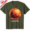 Mars Shirt Solar System Planet Tshirt Camisas Oversized Clothes Harajuku Graphic Tops