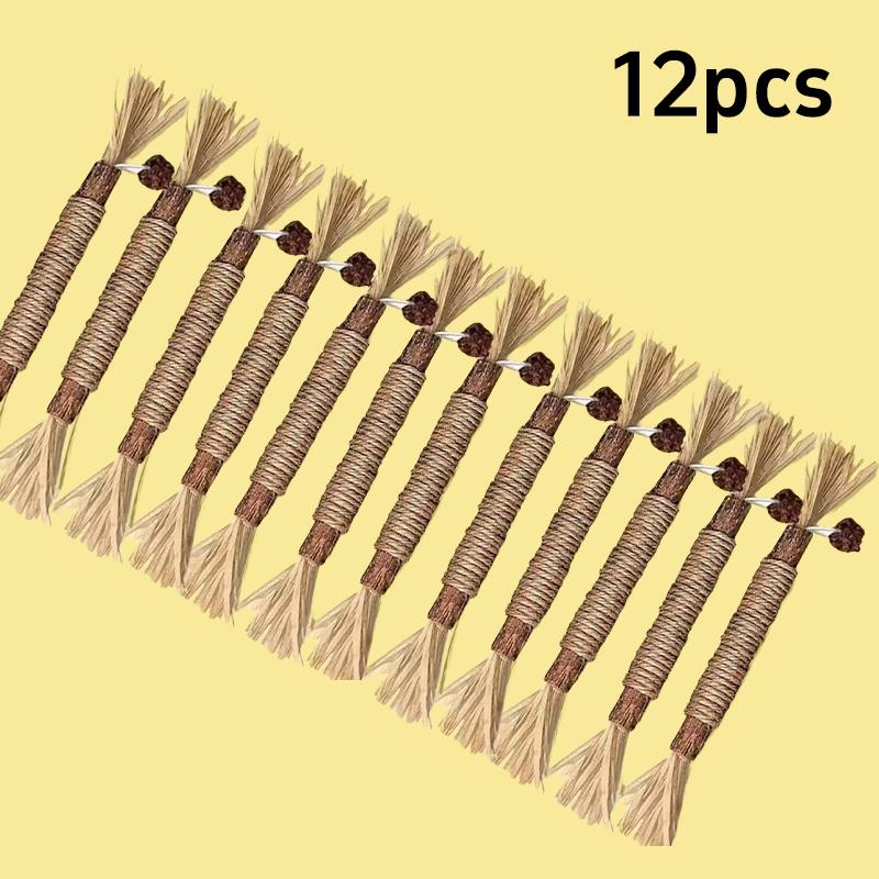 Interactive Self Playing Catnip Molar Stick Cat Chew Toys Teeth Cleaning Bite Squeaky Cat Toy for Indoor Cat Dental Health