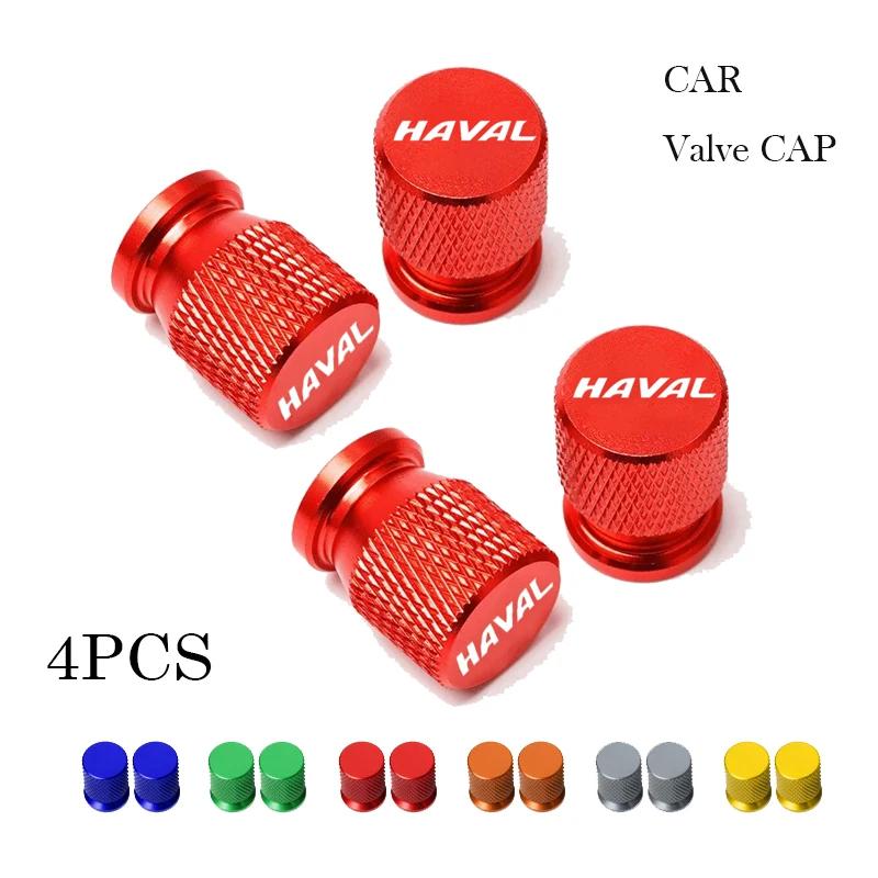 4 Stück Für HAVAL H2 H6 H7 H8 H9 H2S M6 C50 Autozubehör Auto Rad Reifen Ventilkappen Reifenstielabdeckungen Luftstaub Wasserdicht