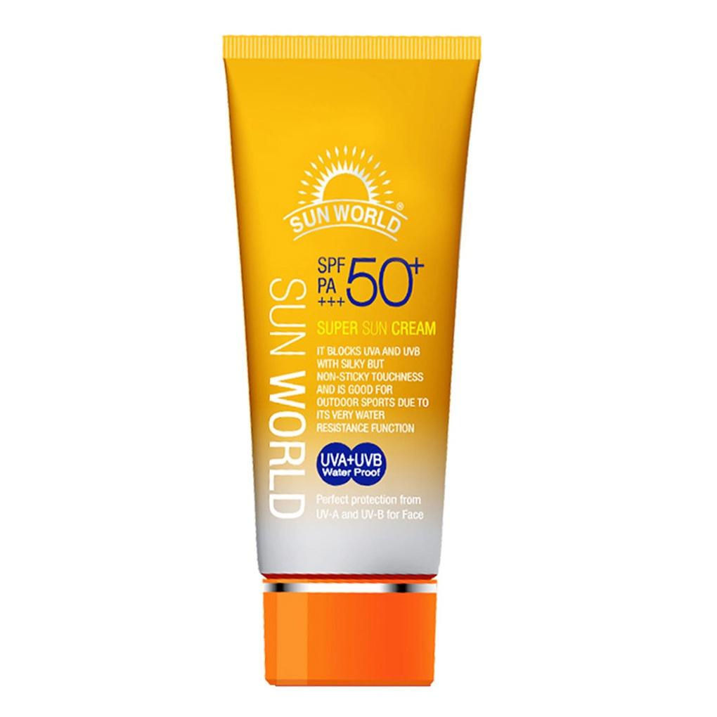 

Sunworld Супер солнцезащитный крем 80мл Водостойкий Функциональный