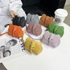 New Bag Pendant Women's Key Bag Creative Card Bag Leather Baby Elephant Change Bag Zipper Twist Lipstick Storage Bag