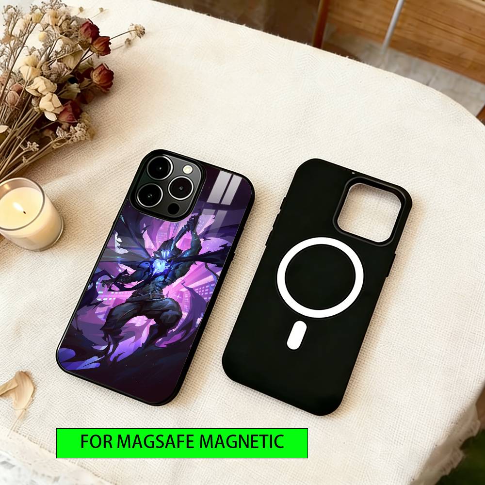 Omen Valorant Phone Case For iPhone17,16,15,14,13,12,11 Plus,Pro Magnetic For Magsafe Wireless Charging