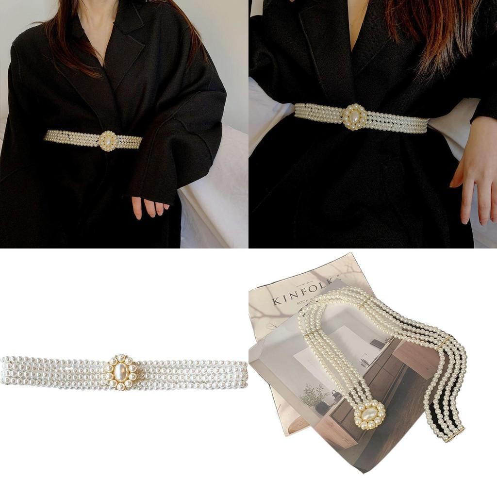 Pearl Beautiful Waistband For Women Summer Fashion Essential Versatile And Elegant